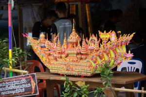 เรือพระจำลองของวัดโคกเหรียง