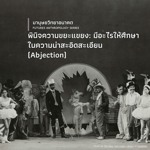 รูปภาพของ พินิจความขยะแขยง: มีอะไรให้ศึกษาในความน่าสะอิดสะเอียน  (Abjection)