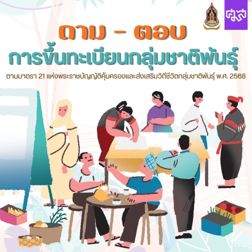 ถาม-ตอบ การขึ้นทะเบียนกลุ่มชาติพันธุ์