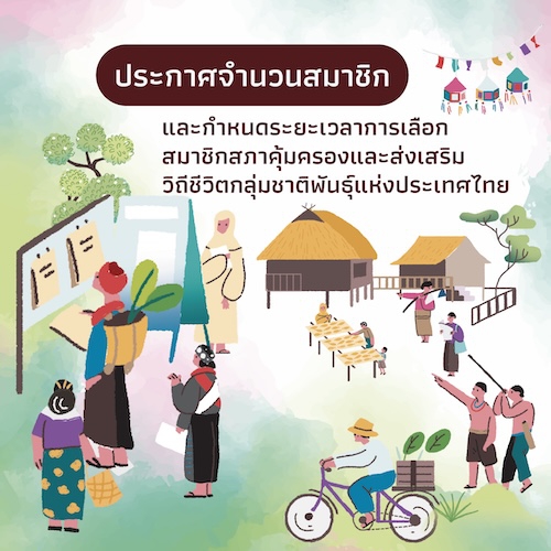 ประกาศกำหนดจำนวนสมาชิก และกำหนดระยะเวลาเลือกสมาชิก