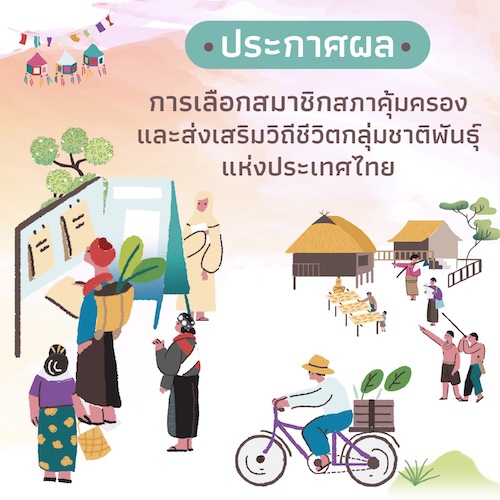 ประกาศรายชื่อสมาชิกสภาคุ้มครองและส่งเสริมวิถีชีวิตกลุ่มชาติพันธุ์แห่งประเทศไทย